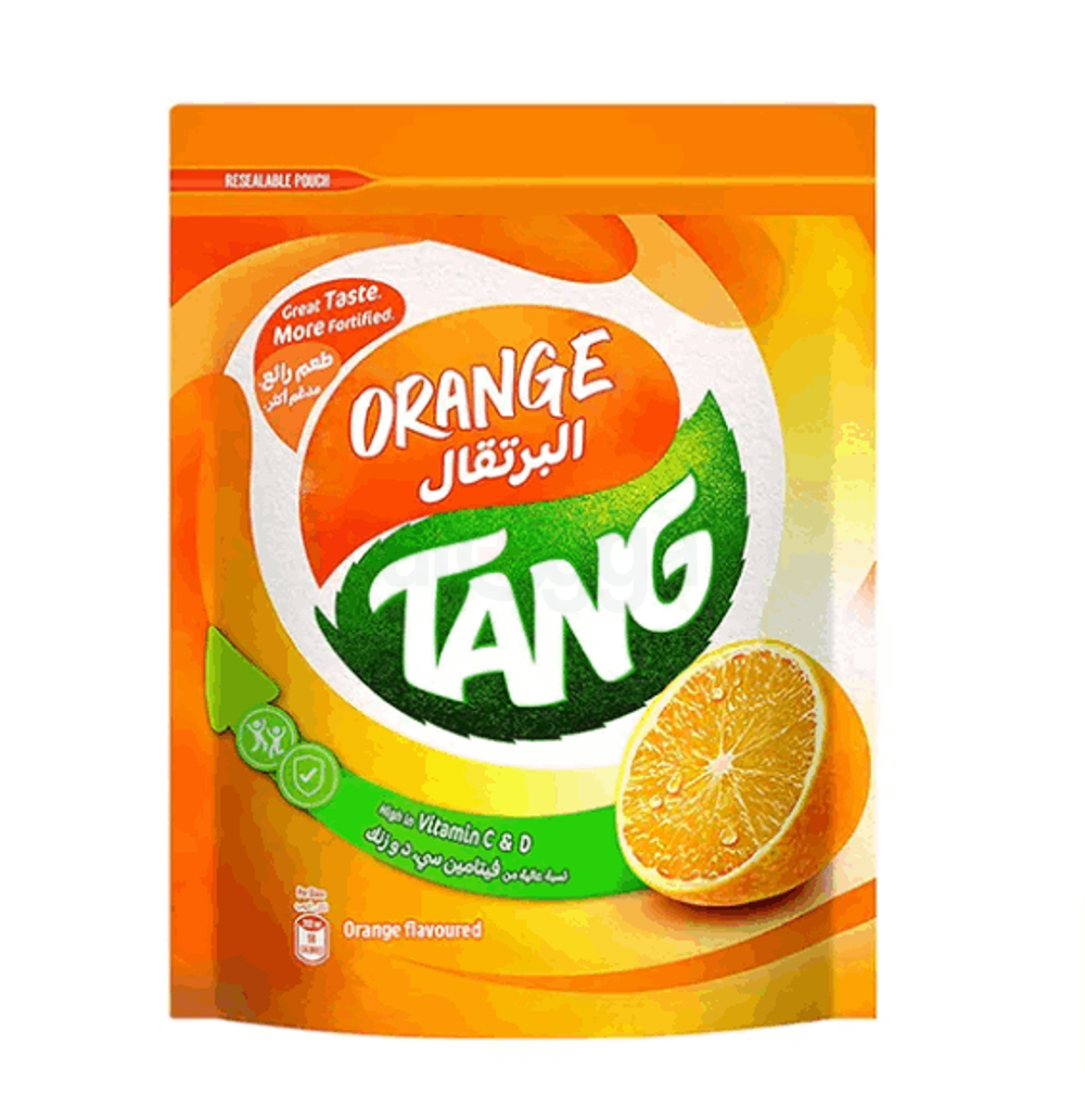 Tang Orange Flavoured Instant Drink Powder 375g Pack