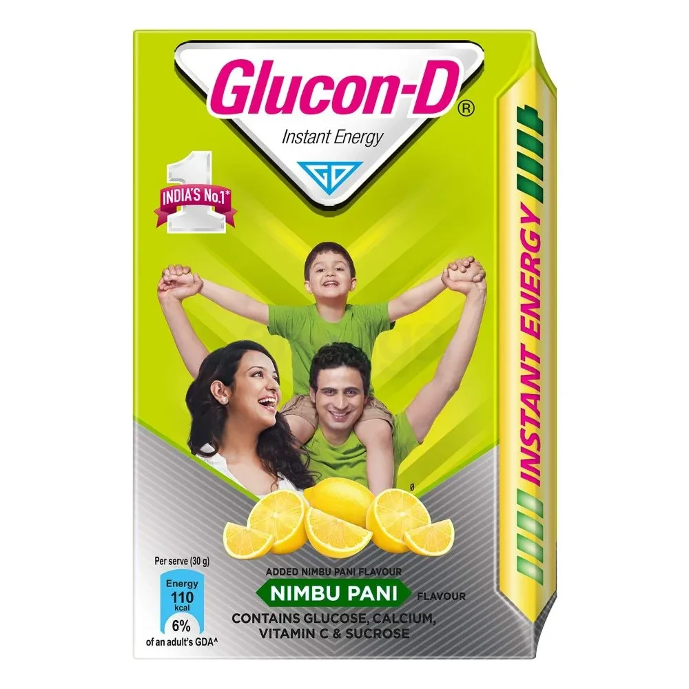 Glucon-D Nimbu Pani 450gm (BIB)