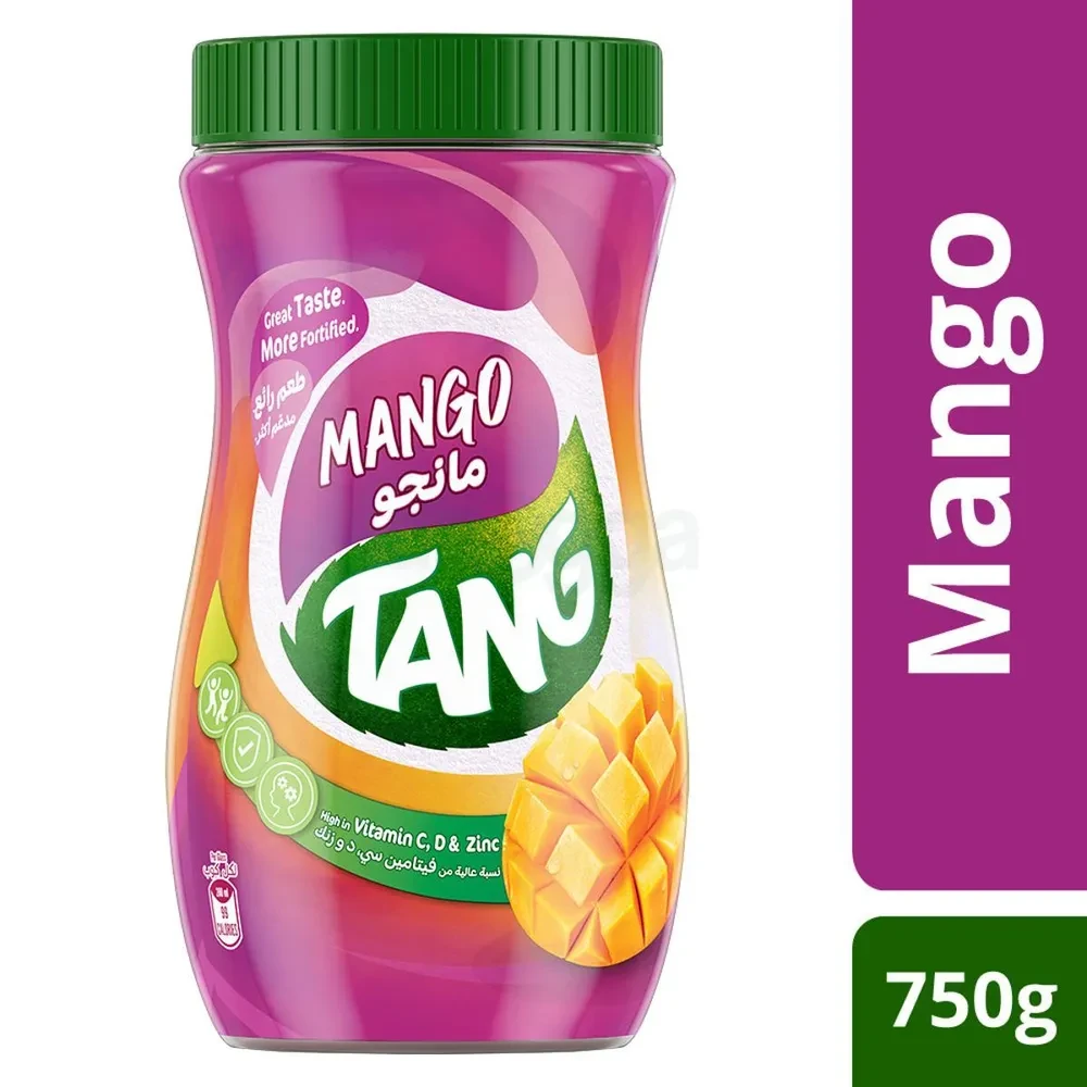 Tang Mango Flavoured Instant Drink Powder 750gm Bottle