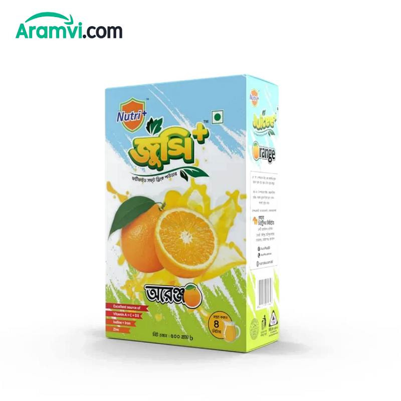 Juicee+ Orange Soft Drinks Powder - Box 500gm