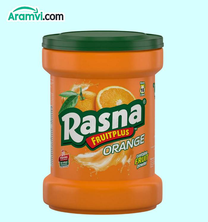 Rasna Instant Drink Powder 2.5kg Jar (Orange)