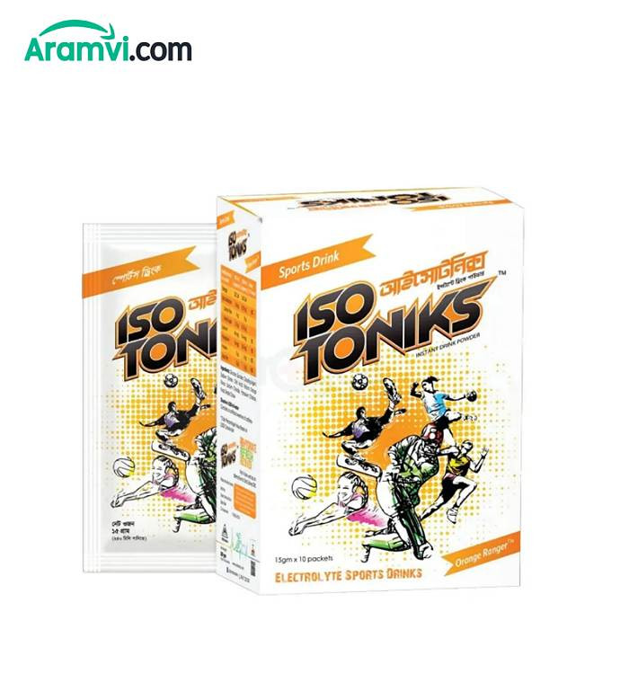 ISO Toniks Soft Drink Powder Orange
