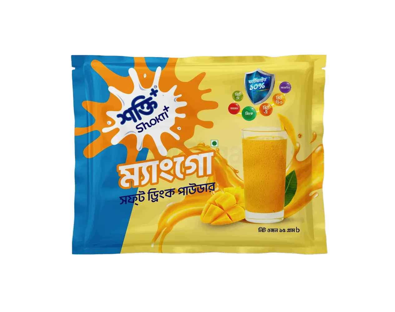 Shokti+ Mango Soft Drink Powder-Mini Sachet