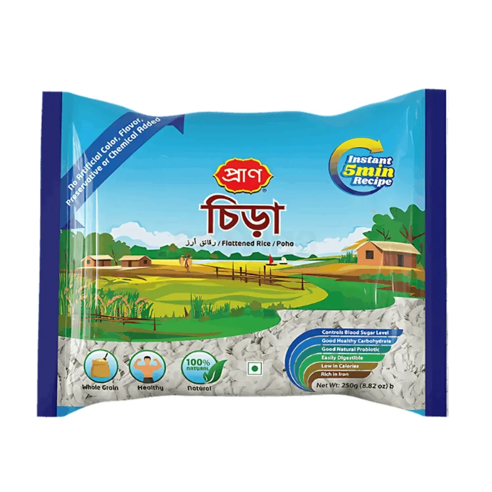 PRAN Flattened Rice (Chira) 500gm