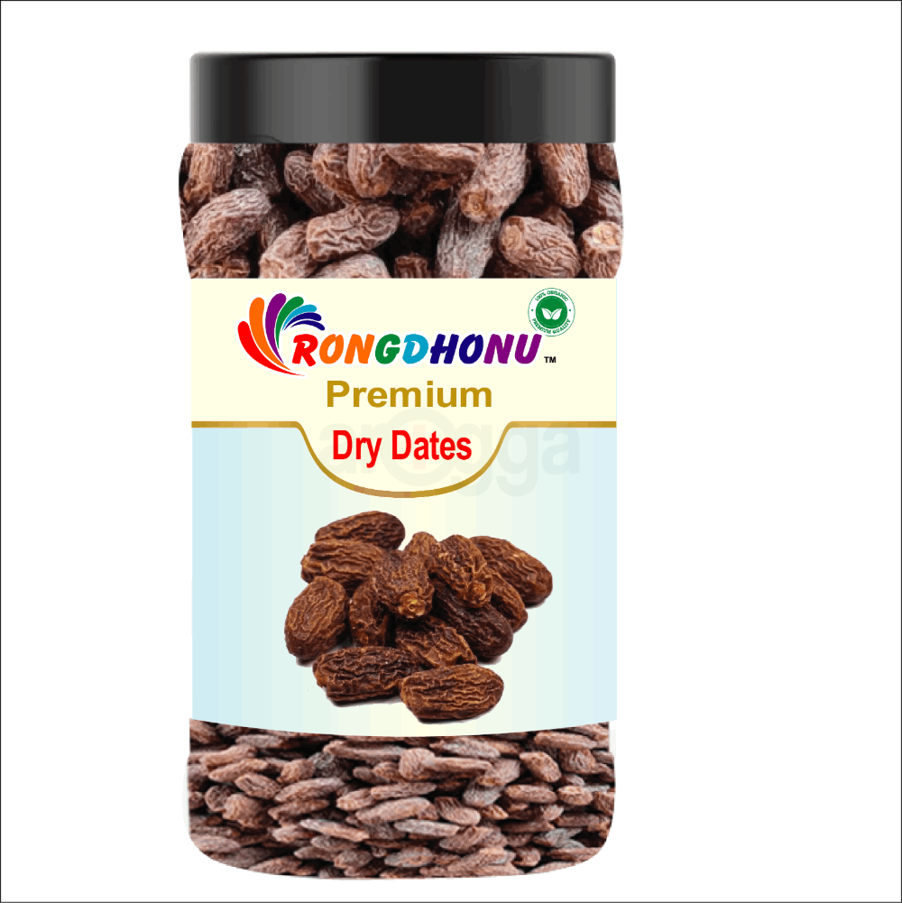 Rongdhonu Premium Dry Dates, (খুরমা খেজুর)