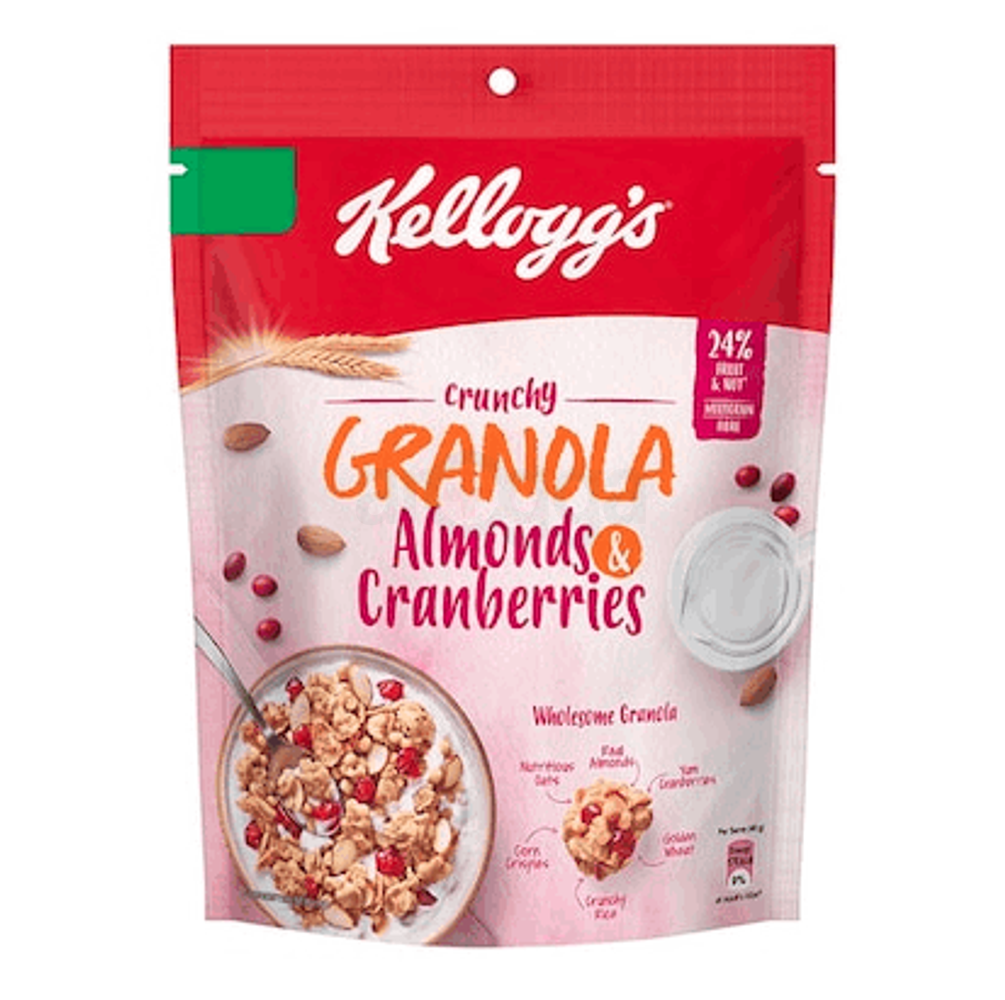 Kellogg's Crunchy Granola Almonds & Cranberries 140 g