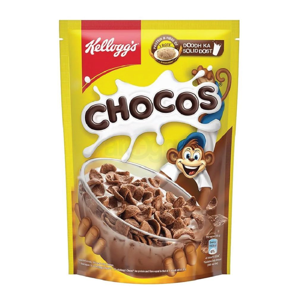 Kellogg's Chocos Chocolate Breakfast Cereal 110gm (15% Extra)