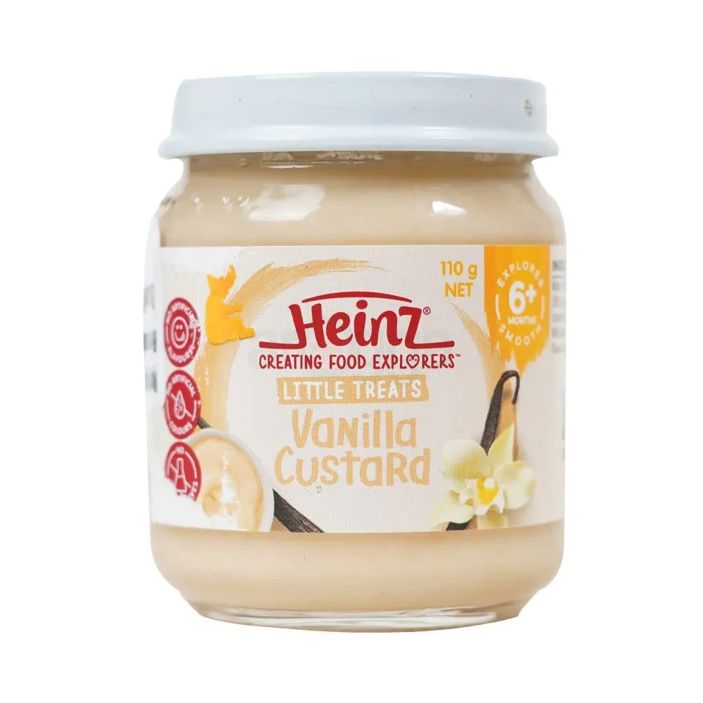 Heinz Vanilla Custard Glass Rich And Creamy Dessert Option 110g