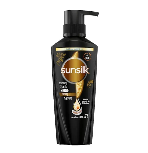 Sunsilk Stunning Black Shine Shampoo - 450ml