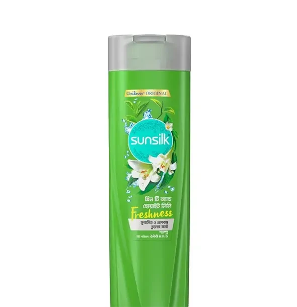 Sunsilk Green Tea & White Lily Freshness Shampoo - 195ml