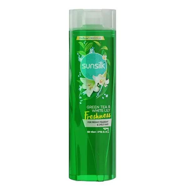 Sunsilk Green Tea & White Lily Freshness Shampoo - 375ml