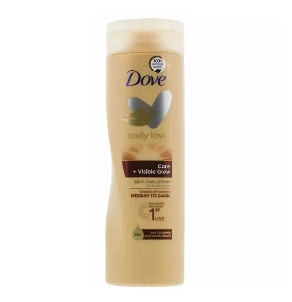 Dove Body Love Visible Glow Medium to Dark Lotion - 400ml