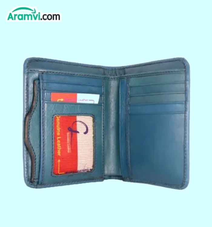 Mont Blanc Men Wallet Money Bag Blue Color - 3049