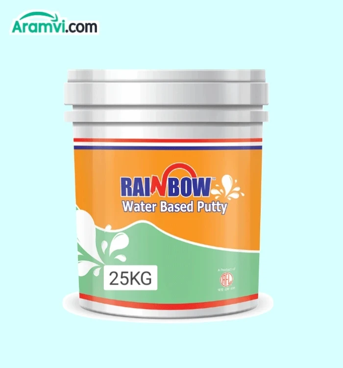 Rainbow Water Base Wall Putty 25Kg White