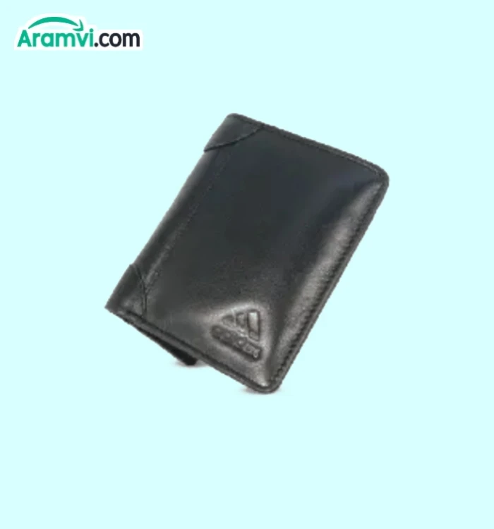 Adidas Premium Men Wallet Money Bag Black Color - 3050