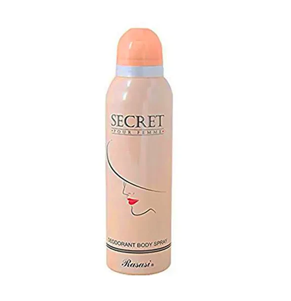 Rasasi Secret Pour Homme Deodorant Body Spray - 200ml