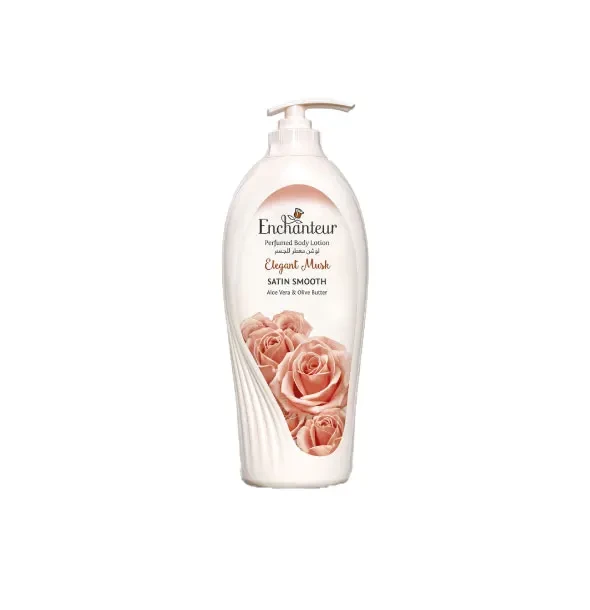 Enchanteur Elegant Musk Satin Smooth Body Lotion - 500ml