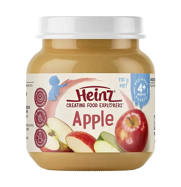 Heinz Apple Custard 4+Months - 110g