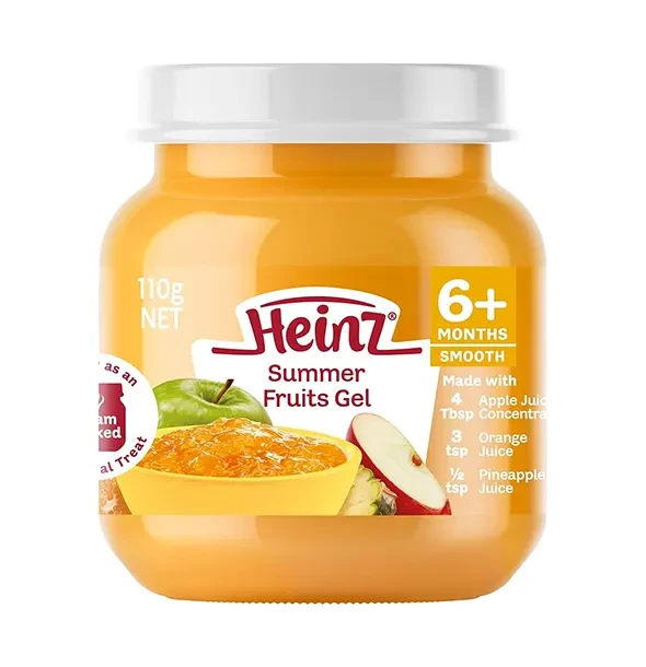 Heinz Summer Fruits Gel 6+Months 110g