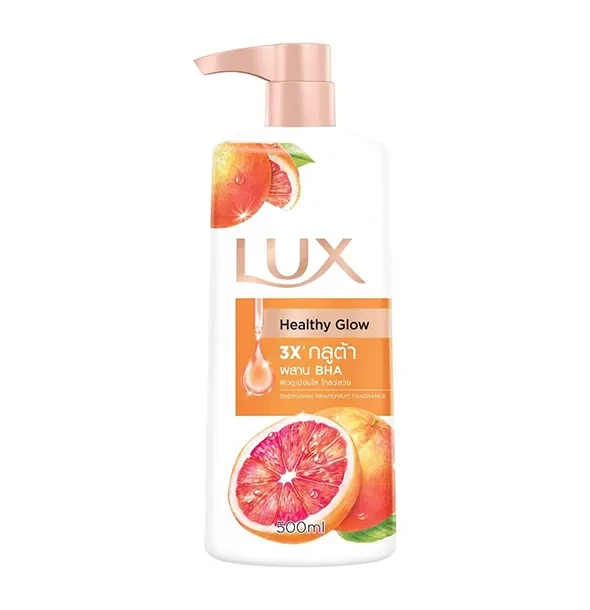 LUX Body Wash Healthy Glow Energising Grape Fruit Fragrance - 500ml