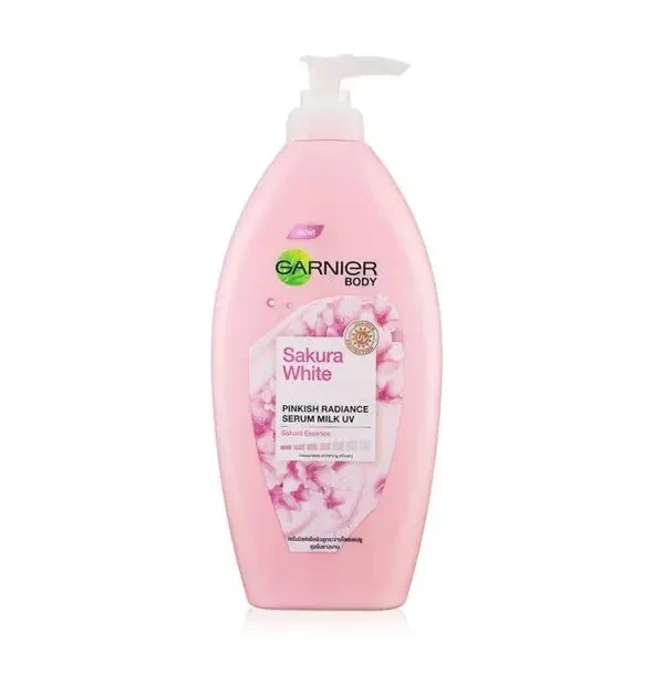 Garnier Sakura White Serum Milk UV Body Lotion - 400ml