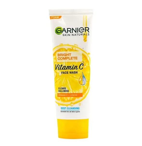 Garnier Skin Naturals Bright Complete Vitamin C Face Wash - 100ml