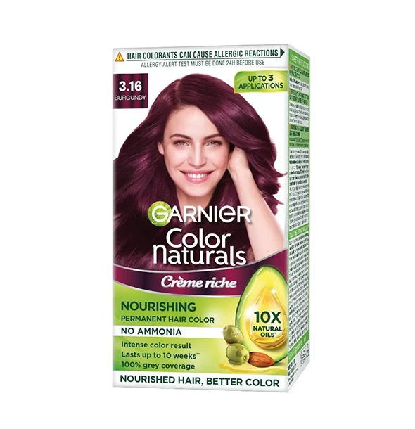 Garnier Hair Color Burgundy 3.16 - (35ml + 30g)