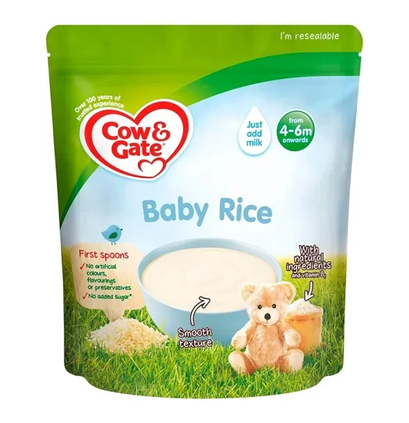Cow & Gate Baby Rice Cereal (4-6m) - 100g