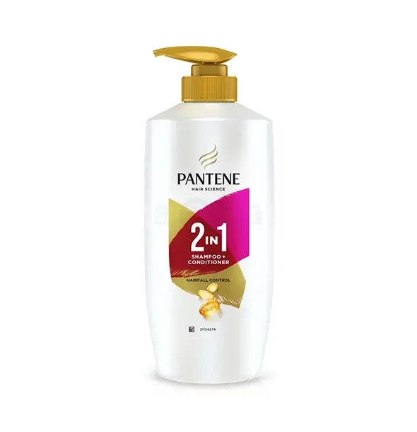 Pantene Hair Science 2in1 Hairfall Control Shampoo + Conditioner - 650ml