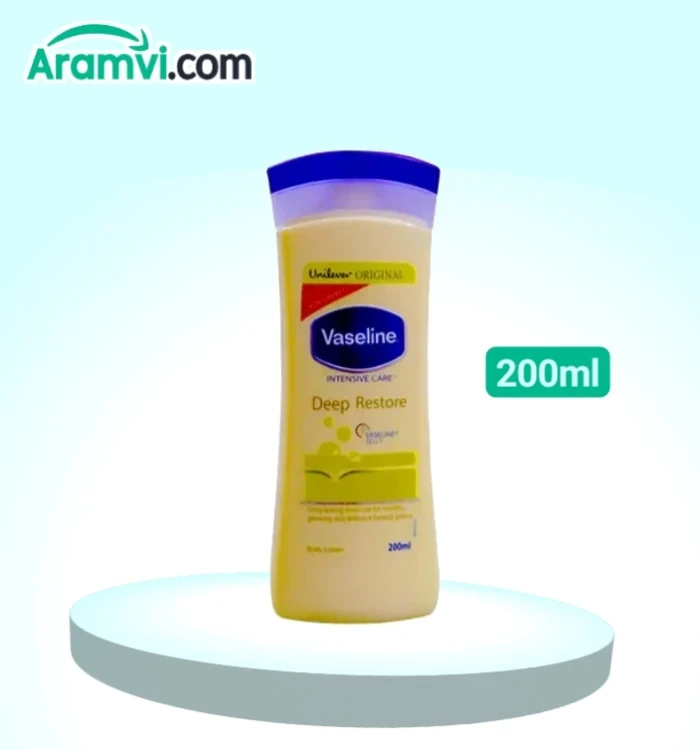 ভ্যাসলিন লোশন গভীর পুনরুদ্ধার -২০০ মিলি Vaseline Lotion Deep Restore - 200ml
