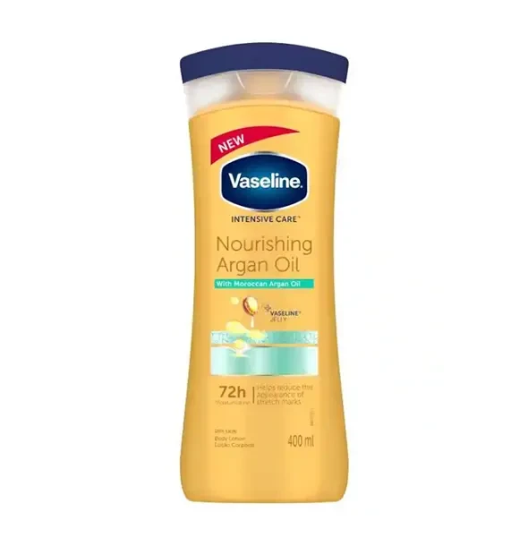 Vaseline Nourishing Argan Oil Body Lotion For Dry Skin - 400ml