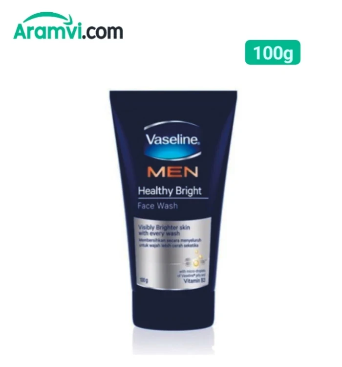 Vaseline Men Healthy Bright Face Wash - 100g