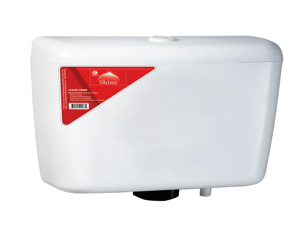 Deluxe Flush Tank - White