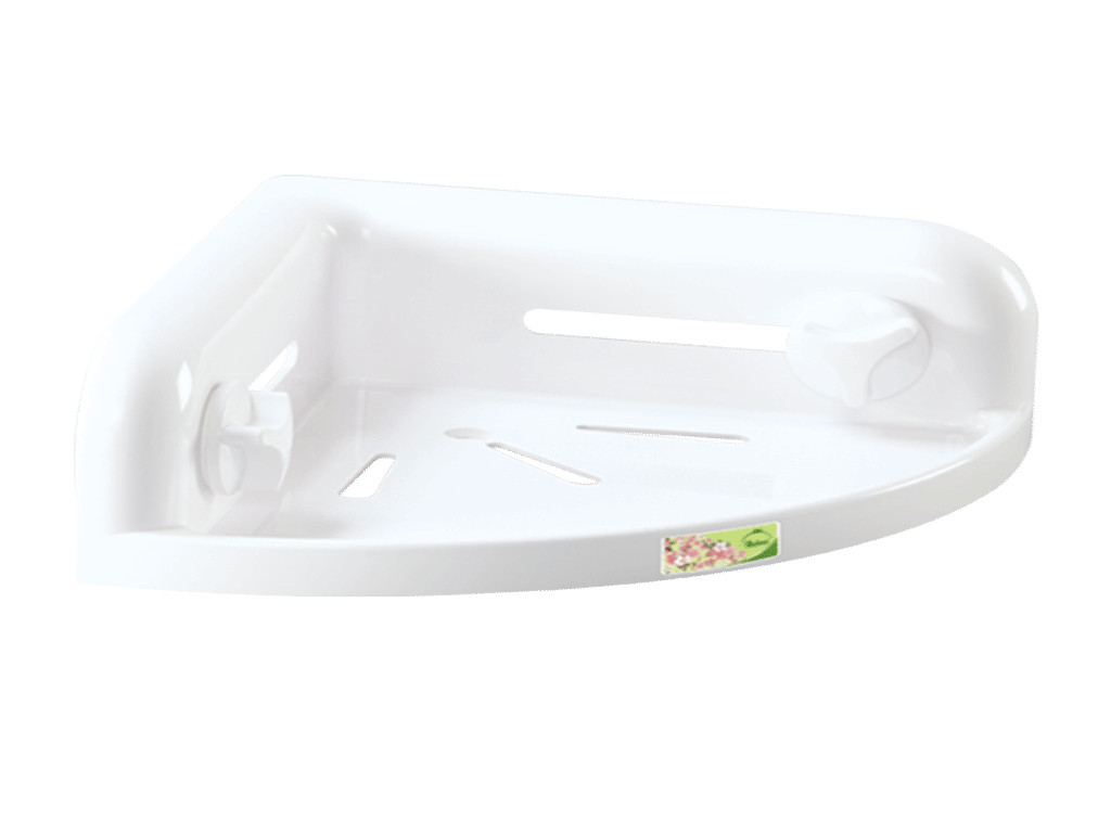 Elegant Corner Rack (White)