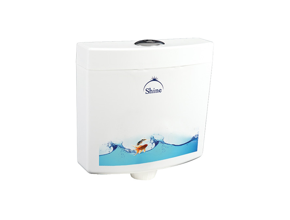 Elegant Flush Tank White