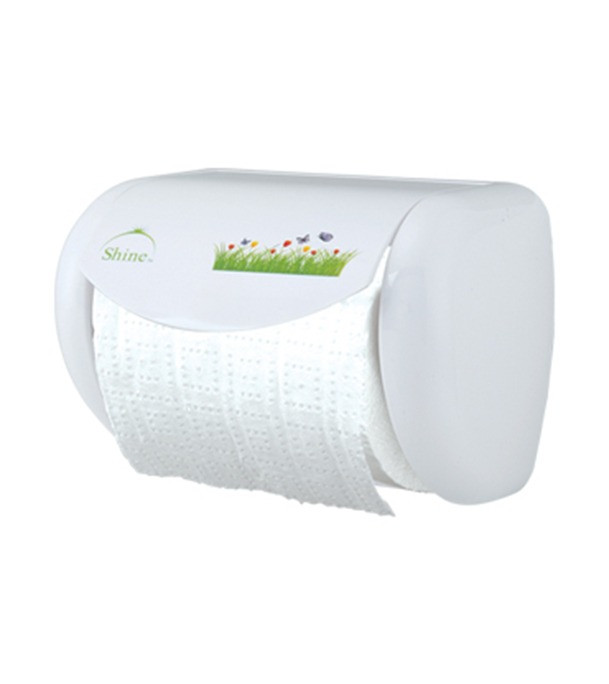 Fancy Tissue Holder White