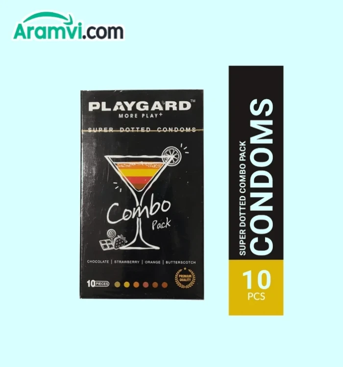 Playgard Combo Pack Super Dotted Condom - 10pcs Pack - 10pcs Pack