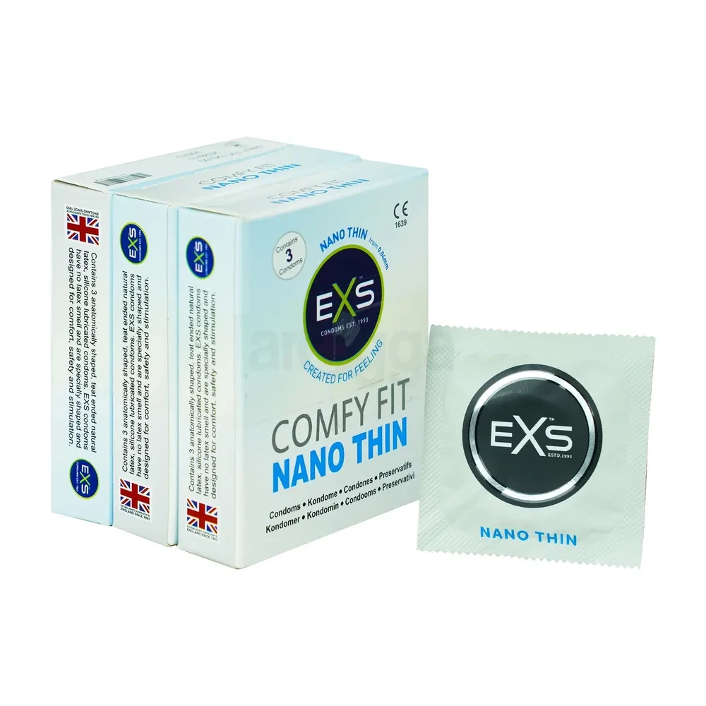 EXS - EXS Condom EXS Nano Thin Condom 3 Pack Combo