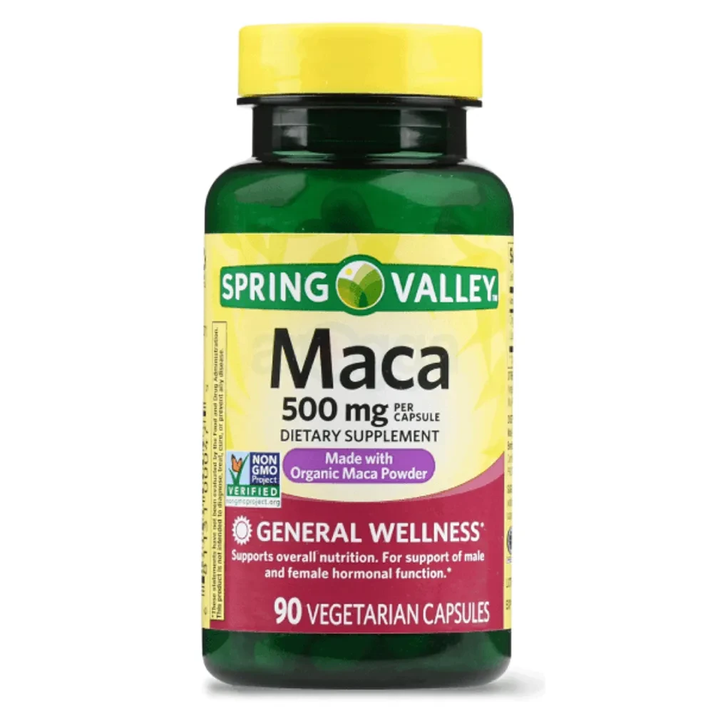 Spring Valley Maca General Wellness 500mg 90 Capsules
