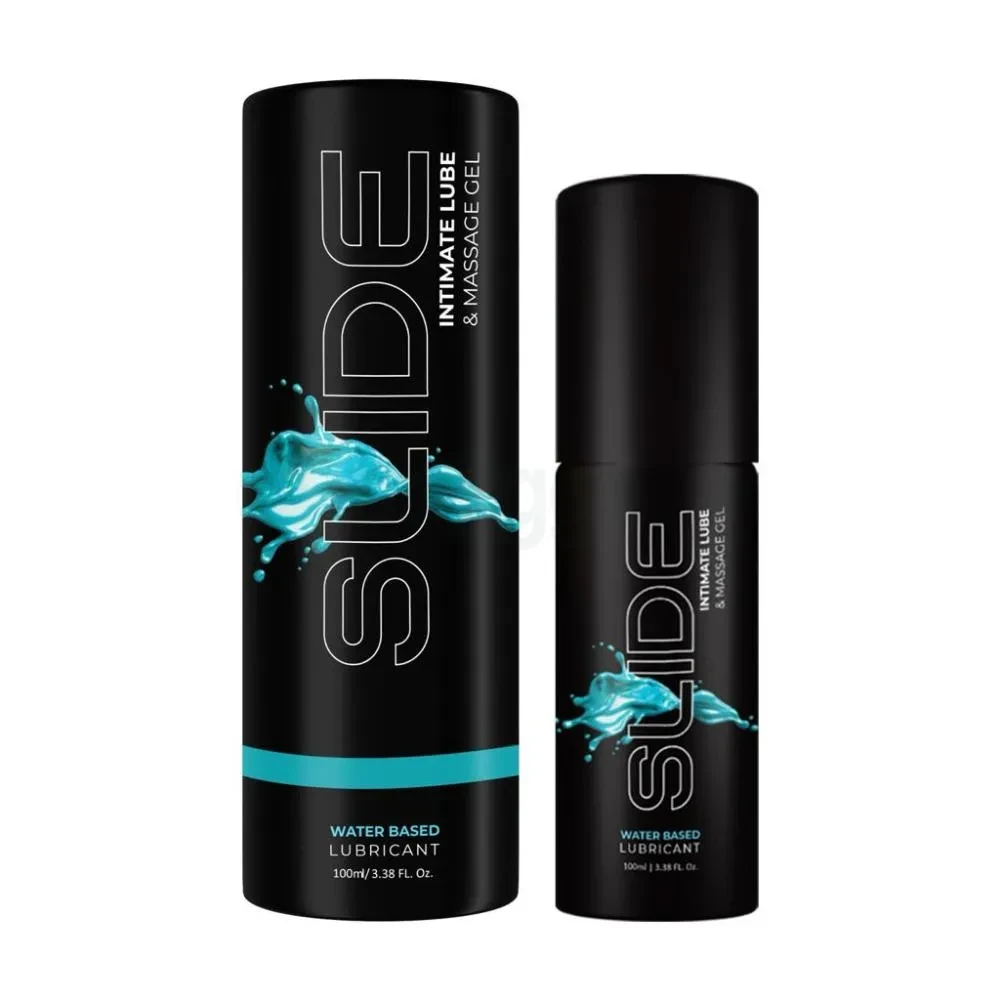 NottyBoy SLIDE Water Based Personal Lubricant Gel Intimate and Massage Lube Gel – 100ml