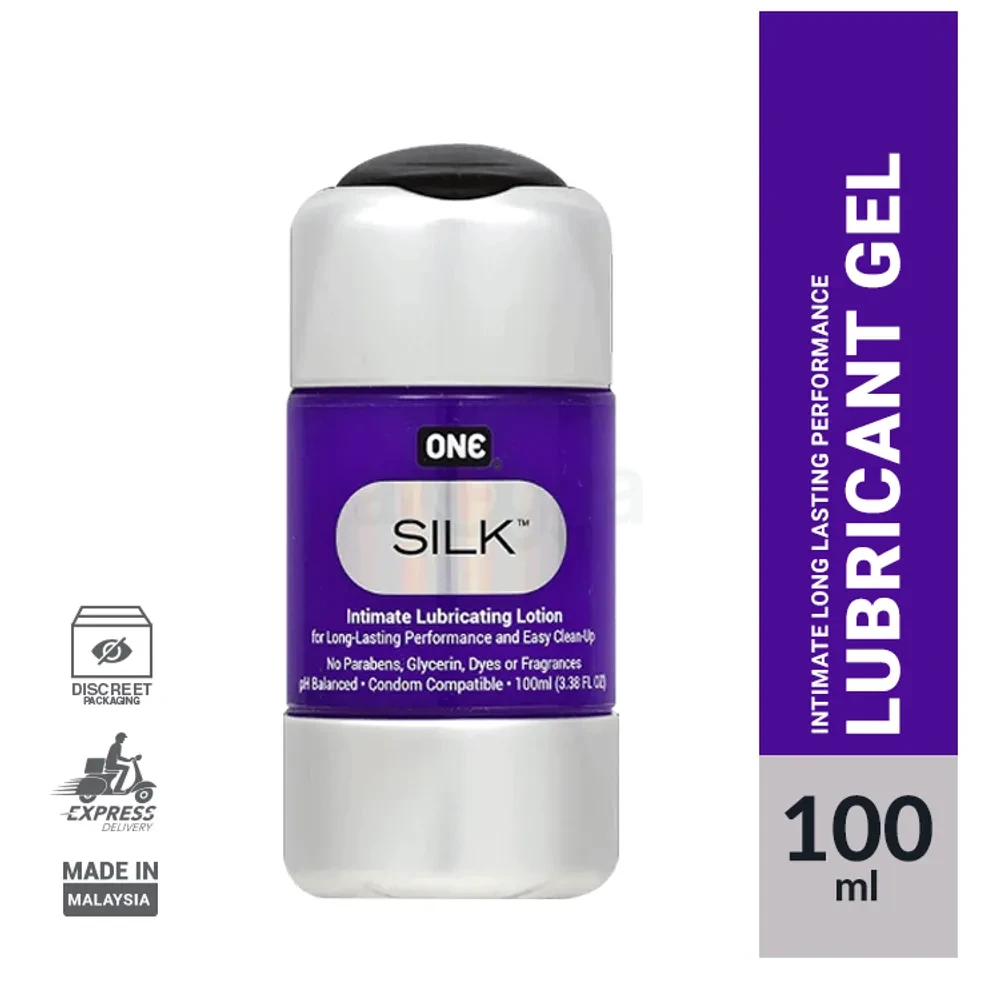 ONE Silk Intimate Lubricating Lotion Lubricant Gel - 100ml