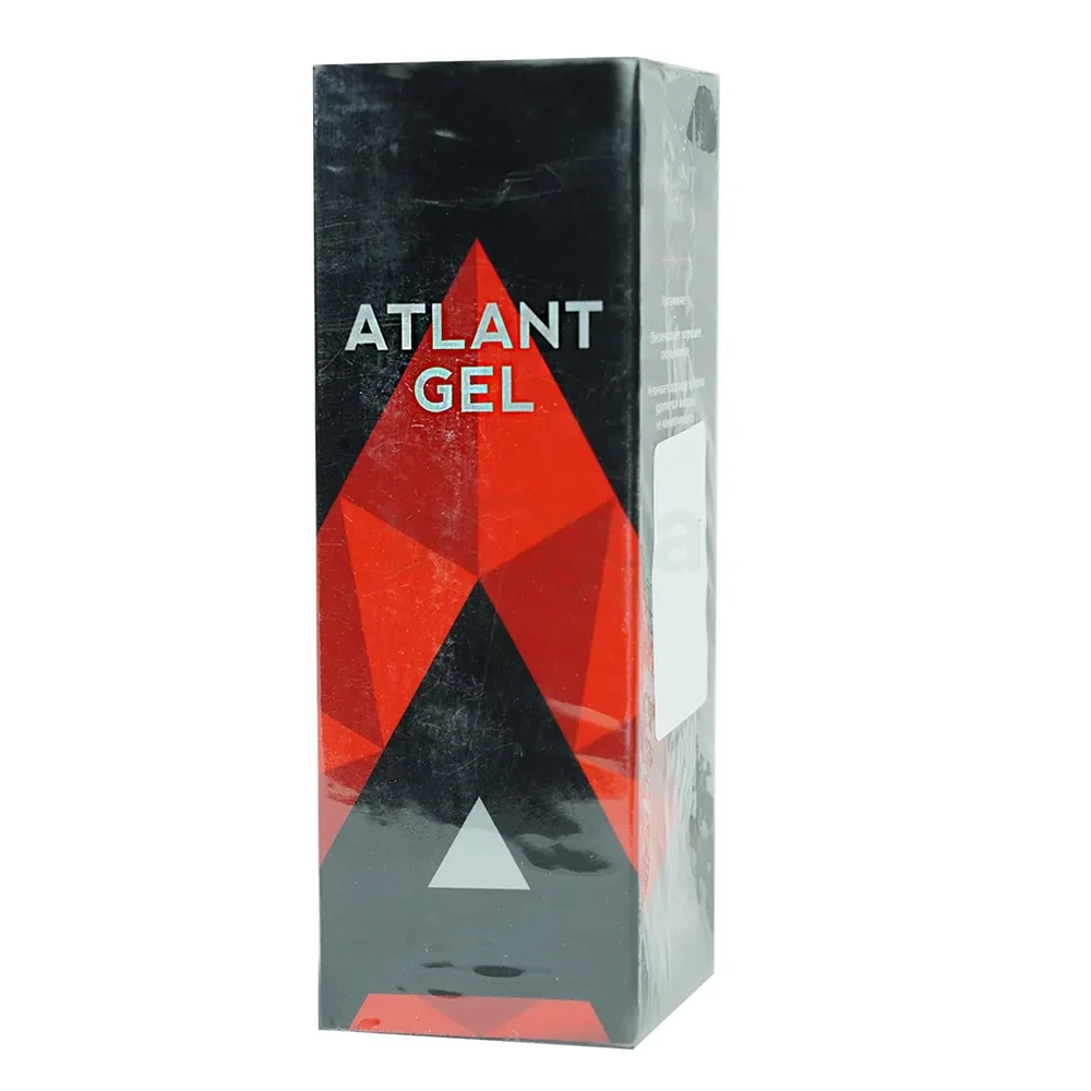 Atlant Gel Active Enhanced Cream JELQ Massage Extension Extender Delay Time Exerciser 50ml / 1.7fl.oz Adult