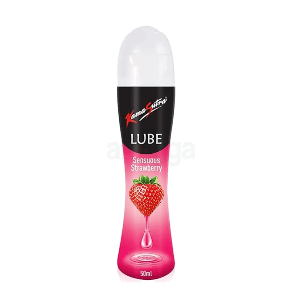 KamaSutra Lube Strawberry Personal Lubricant Gel for Men & Women - 50ml