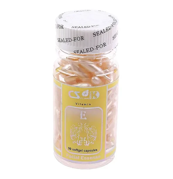CSK Vitamin E Softgel Capsules - 90Pcs