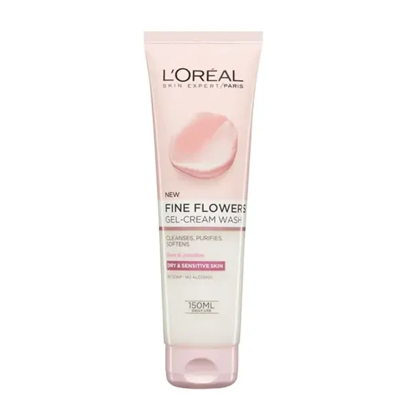 Loreal Fine Flowers Gel Cream Face Wash - 150ml