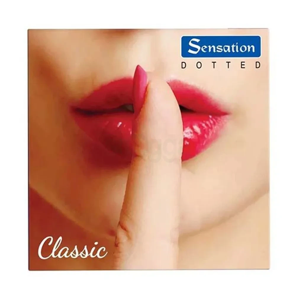 Sensation Dotted Classic Condom 3's Pack