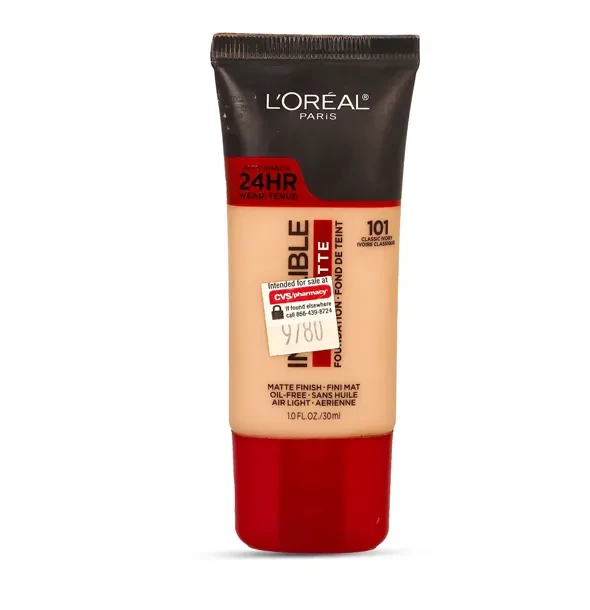 Loreal Paris Infallible Pro-Matte Foundation Oil Free - 101 Shell Beige