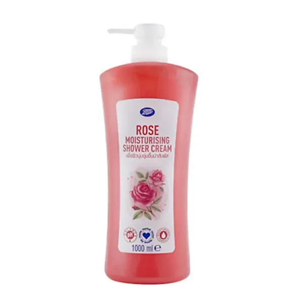 Boots Rose Moisturizing Shower Cream - 1000ml