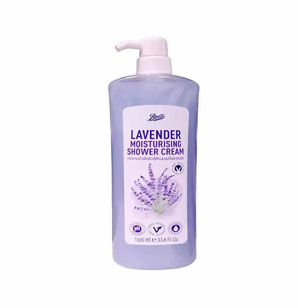 Boots Lavender Moisturizing Shower Cream - 1000ml