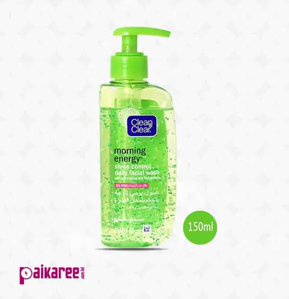 Clean & Clear Morning Energy Shine Control Daily Facial Wash - 150ml